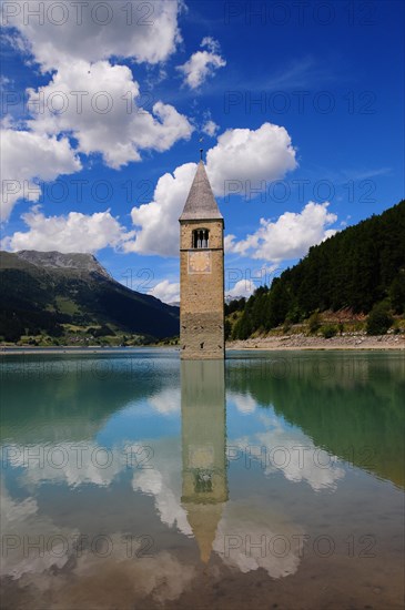 Former church of the municipality of Reschen am See