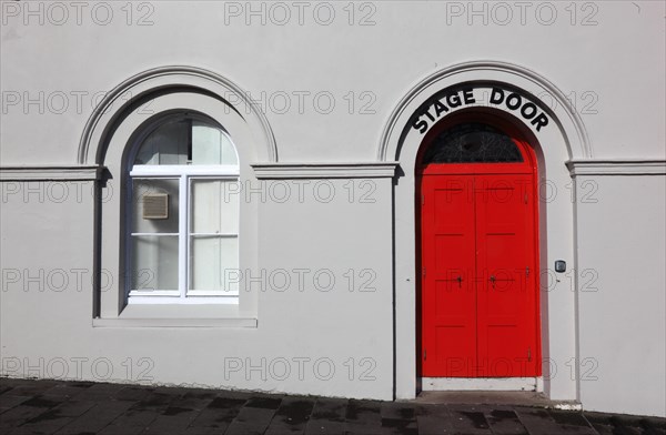 Stage entrance to the Playhouse