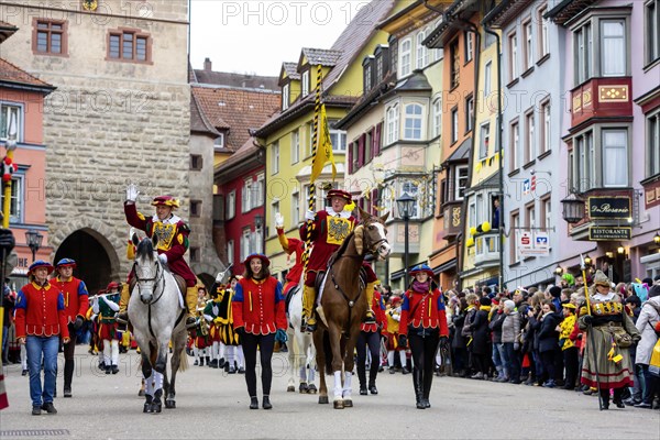 Historic Fools Jump in Rottweil