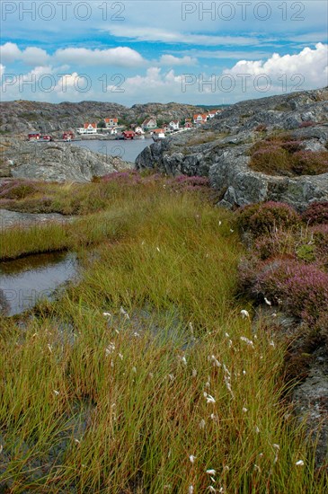 Holiday homes on the western Swedish island of Tjoern