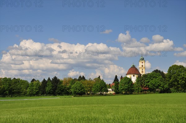 Pilgrimage church Herrgottsruh in Friedberg