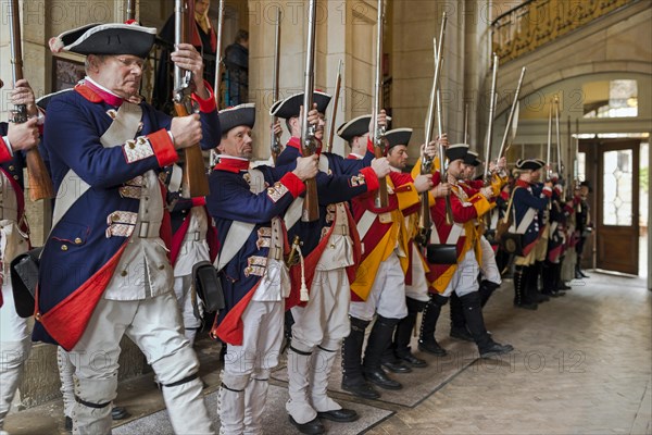 Military Strategy Historical Costumes Bueckeburg Castle Schaumburg Lower Saxony Germany