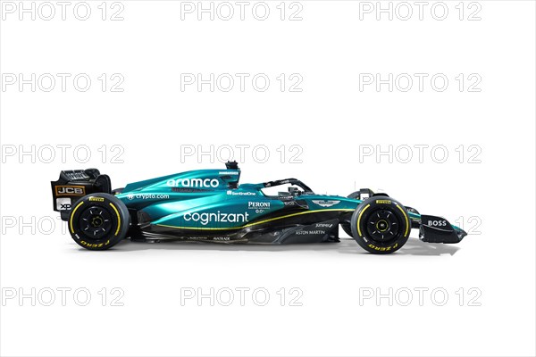 Aston Martin Aramco Cognizant Formula Oneâ„¢ Team reveals the AMR23 Formula One car for season 2023