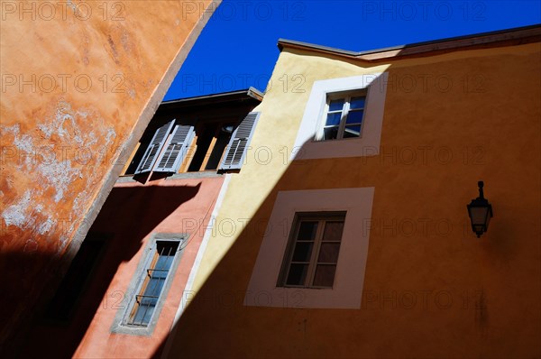 Alley in the Cite Vauban in Briancon