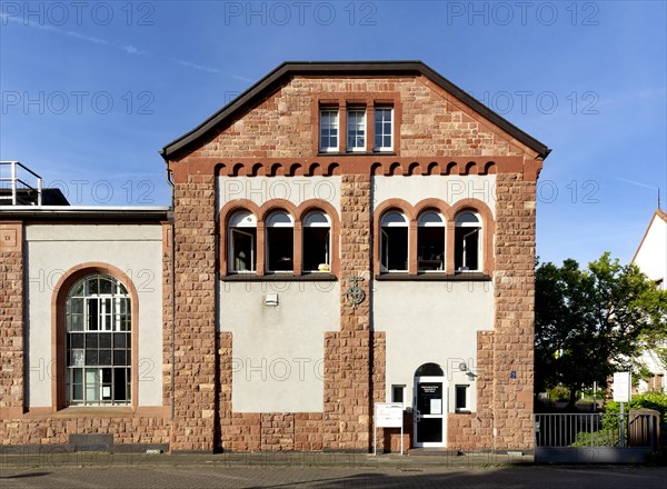 Old power station with turbine hall and boiler house