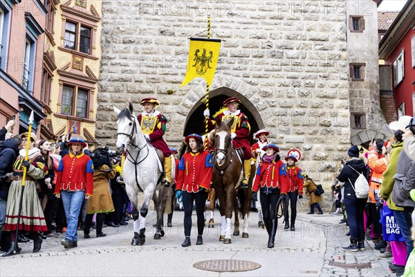 Historic Fools Jump in Rottweil