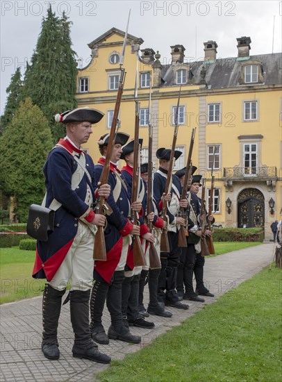 Military Strategy Historical Costumes Bueckeburg Castle Schaumburg Lower Saxony Germany