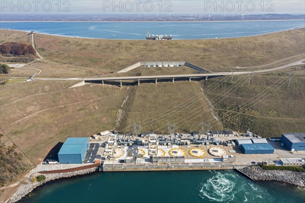 Consumers Energys pumped storage hydroelectric plant on Lake Michigan