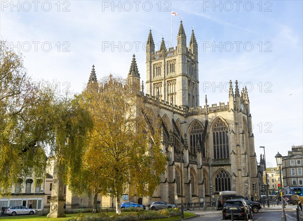 Abbey church building