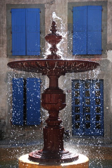 Village fountain