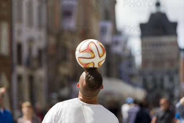 Street acrobat