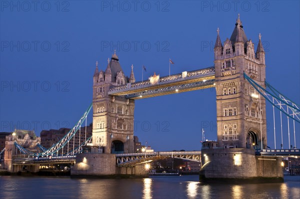 Tower Bridge at night