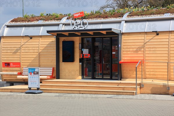 Teo digital self-service shop of the Tegut company