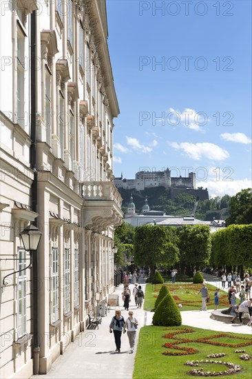 Mirabell Palace with Mirabell Gardens