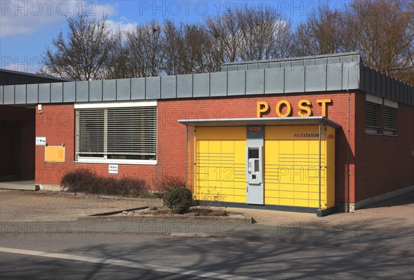 Parcel station of the German Post