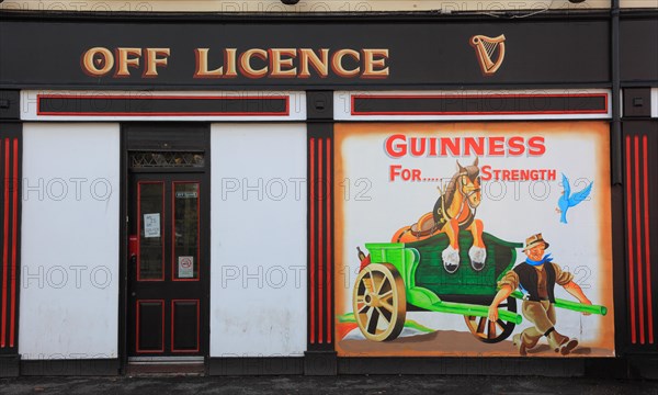 Pub advertising Guiness