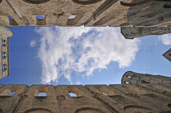 Abbey ruins from the 11th century