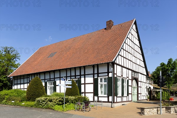 Residential building in half-timbered construction