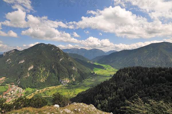 View from the summit of the Kofel