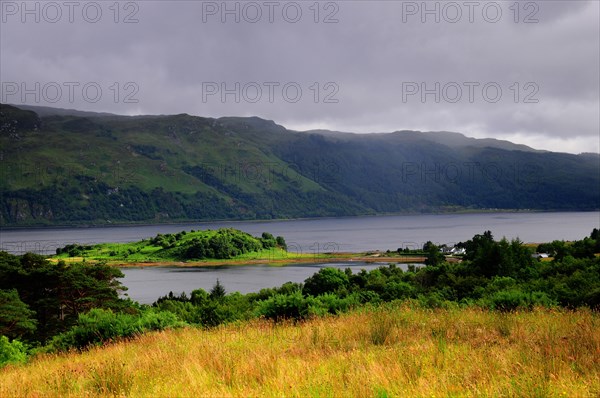 Island in Loch Carron