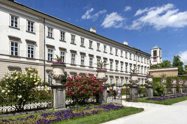 Mirabell Palace with Mirabell Gardens