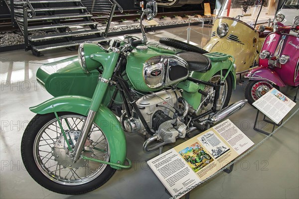 Zuendapp KS 601 with sidecar from 1955