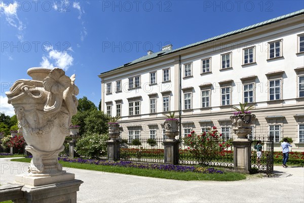 Mirabell Palace with Mirabell Gardens