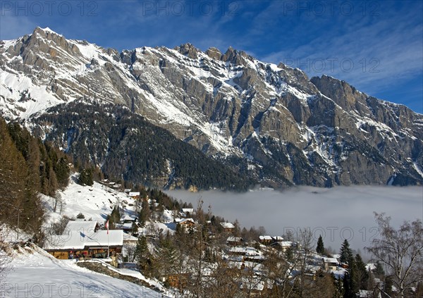 The hamlet of Mayens de Chamoson