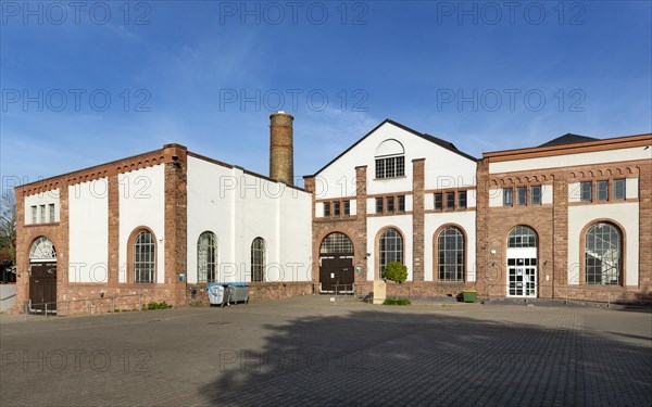 Old power station with turbine hall and boiler house