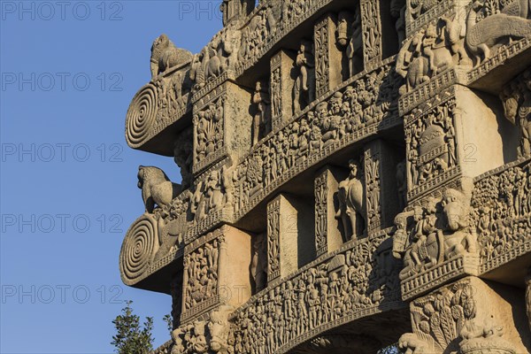 Elaborately carved North Torana