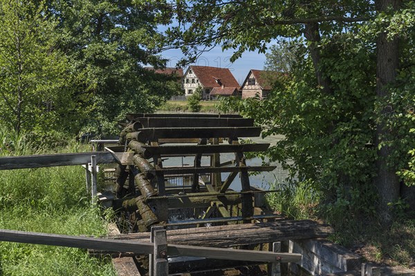 Old water wheel