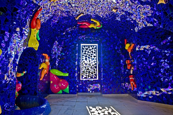 Grotto by Niki de Saint Phalle in the Great Garden