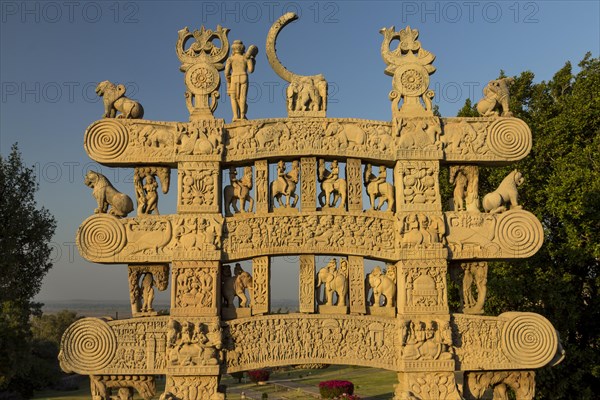 Elaborately carved North Torana