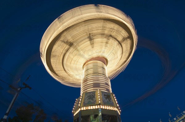 Carousel at night