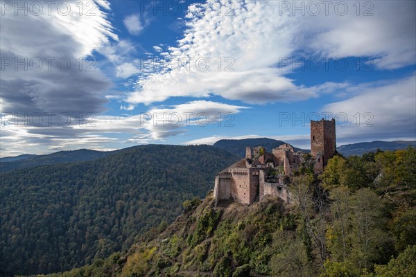 Ruin of the Chateau de Saint-Ulrich