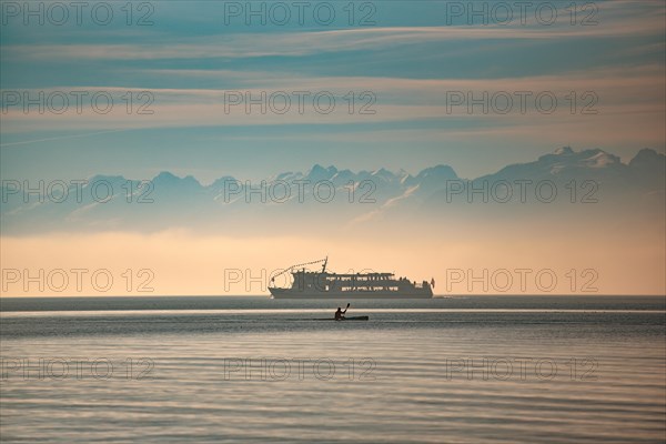 Passenger ship on Lake Constance
