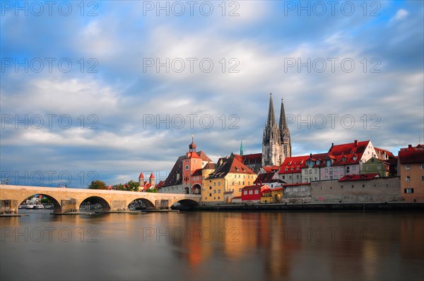 Regensburg with the Stone Bridge