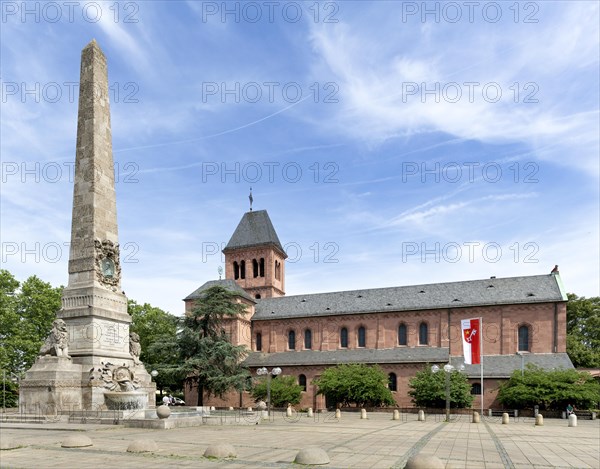 St. Martins Catholic Church and Monument to Grand Duke Ludwig IV