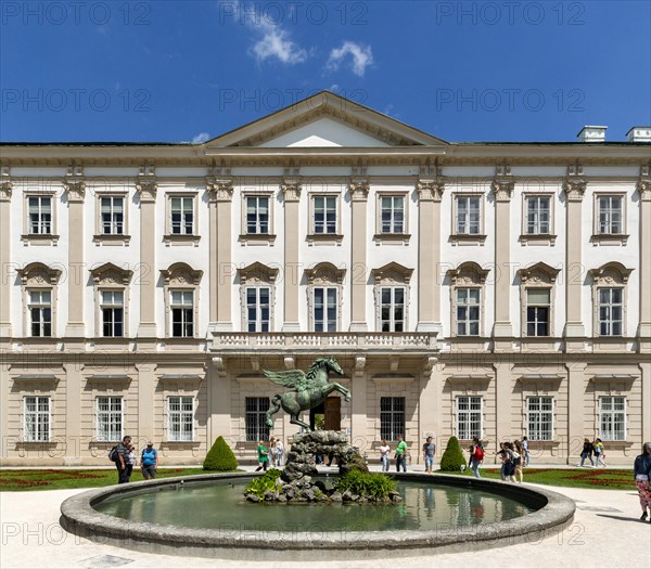 Mirabell Palace with Mirabell Gardens