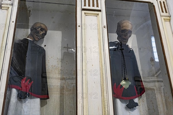 Mummified monks in the Chiesa Rettoria Santa Maria del Suffragio