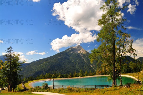 View from the Gamsalm in Daniel