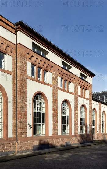 Old power station with turbine hall and boiler house