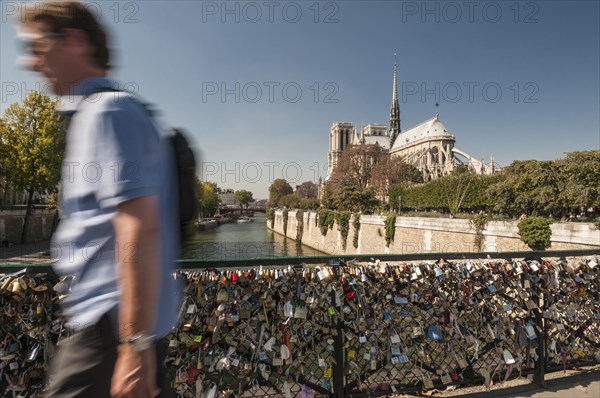 Notre Dame Cathedral from Pont de lArcheveche