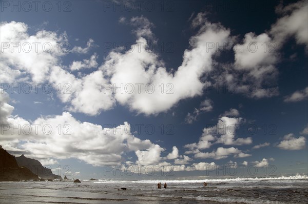 Beach on the Antlantic in Tenerife