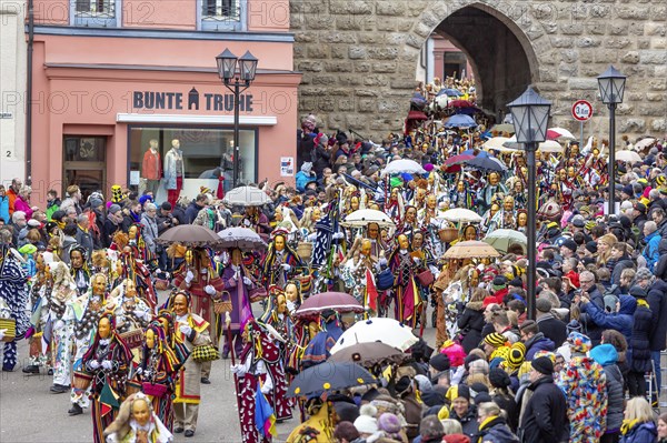 Historic Fools Jump in Rottweil