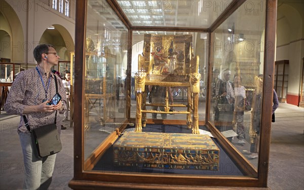 Golden Throne of Tutankhamun