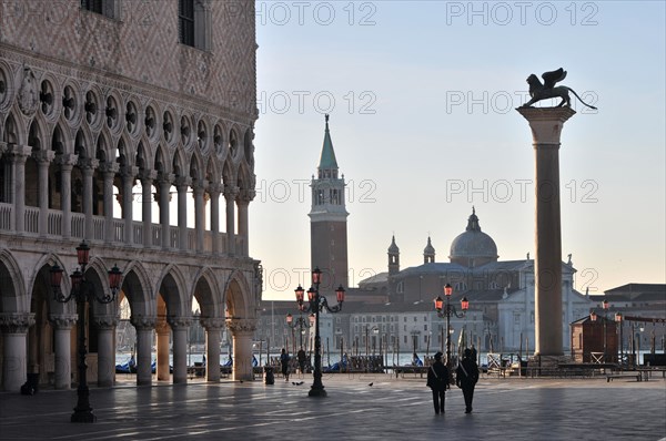 Doges Palace on St Marks Square in Venice
