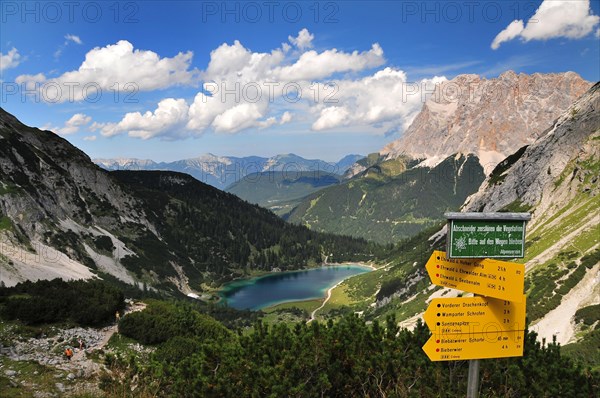 Hiking at the Sebensee