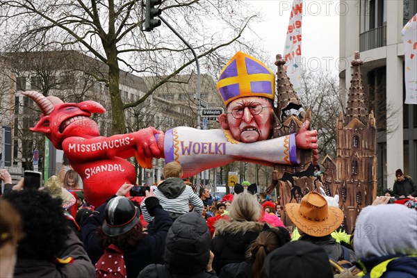 Rose Monday procession in Duesseldorf