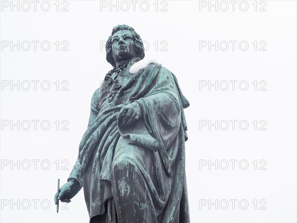 Mozart Monument on Residenzplatz